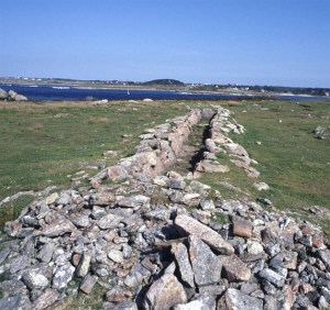 Gour de goémonier de l'île d'Yoc'h à Landunvez (Finistère)